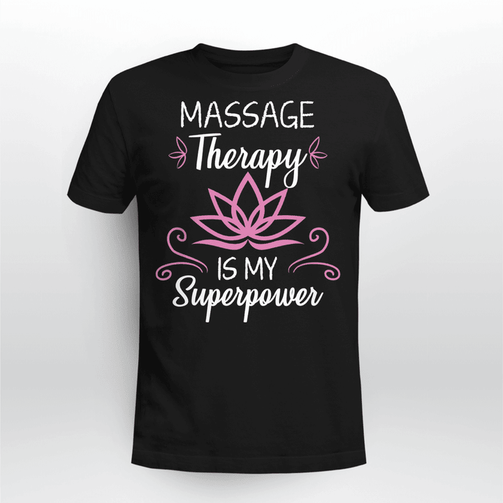 Massage Therapist Classic T-shirt Massage Therapy Is My Therapy