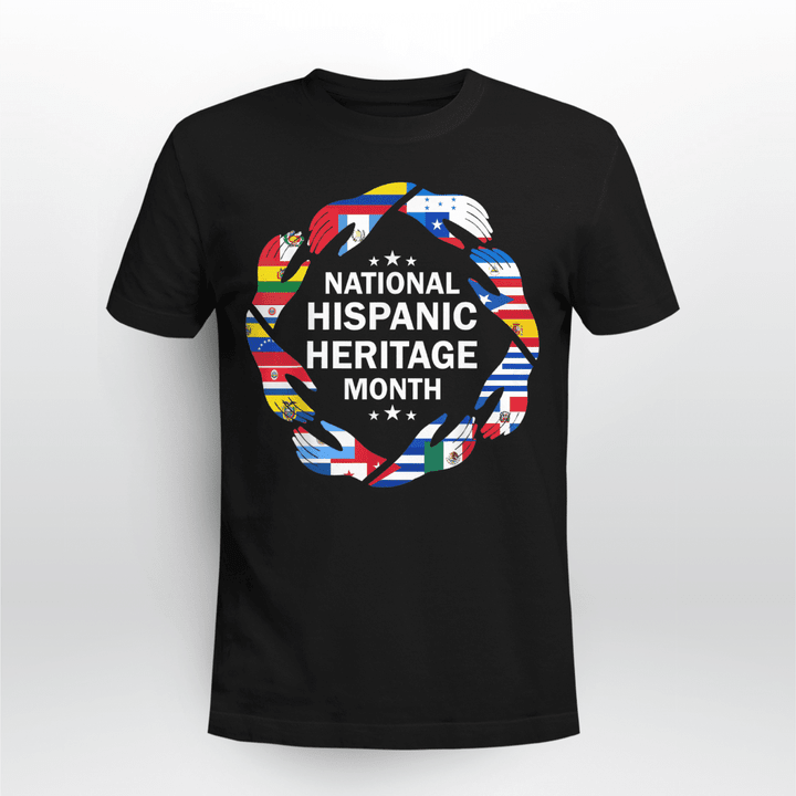 Hispanic Heritage T-shirt Natinal Month