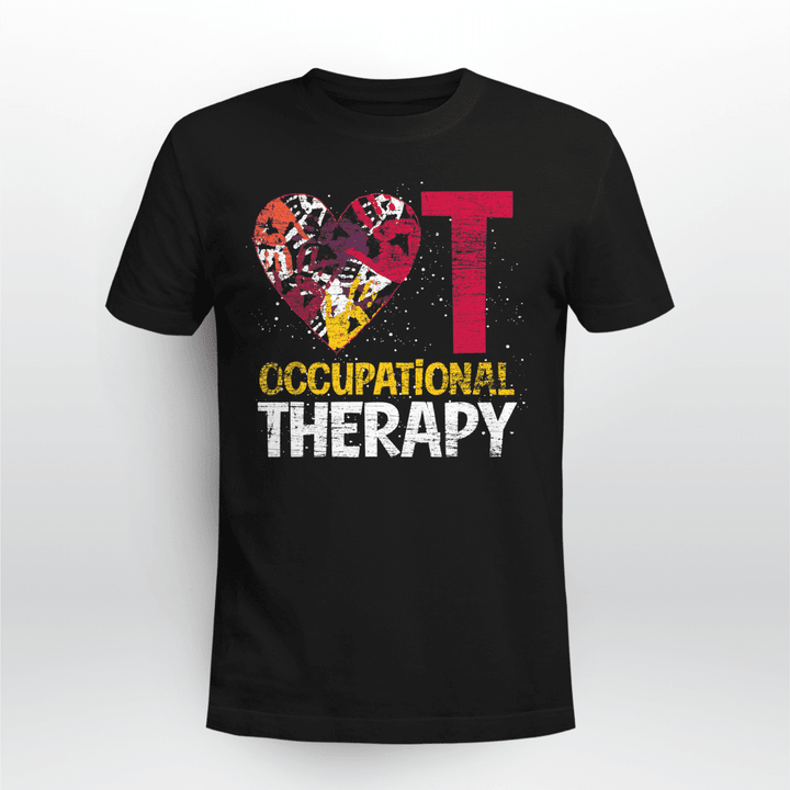 Occupational Therapist Unisex T-shirt OT Heart 1