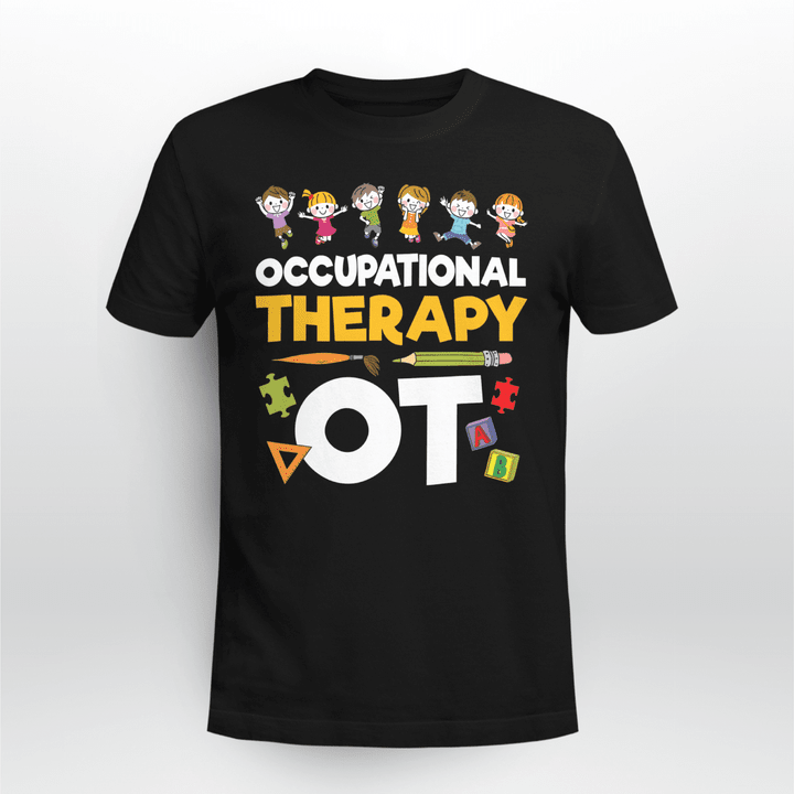 Occupational Therapist Unisex T-shirt OT Love Kids