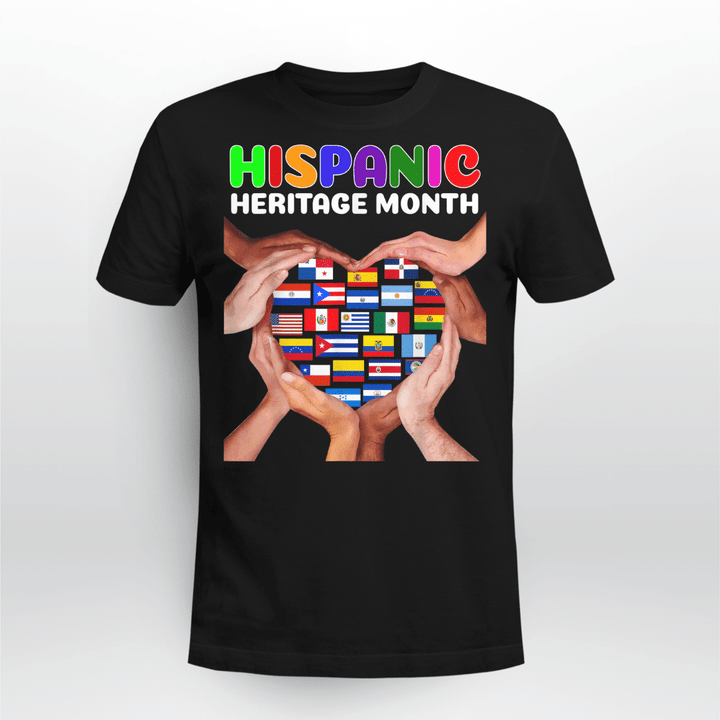 Hispanic Heritage T-shirt Join Hands