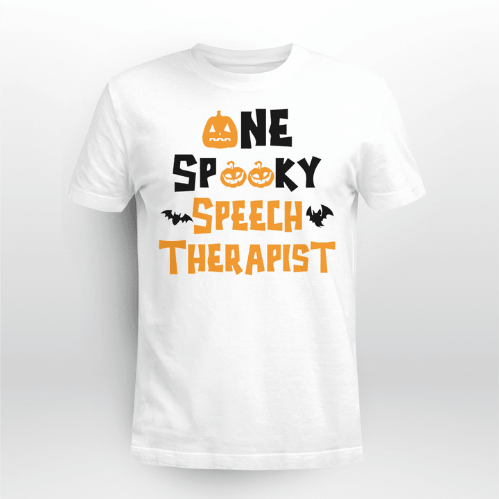SLP Classic T-shirt One Spooky Speech Therapist