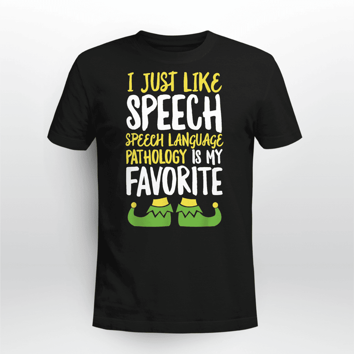 SLP Classic T-shirt I Just Like Speech