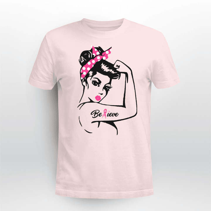 Breast Cancer Awareness Unisex T-shirt Believe
