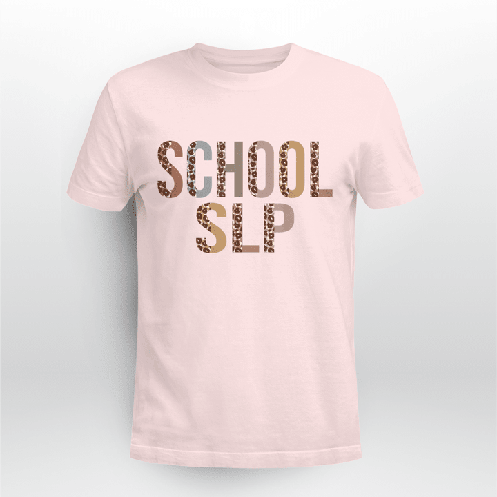 SLP Classic T-shirt School SLP Leopard