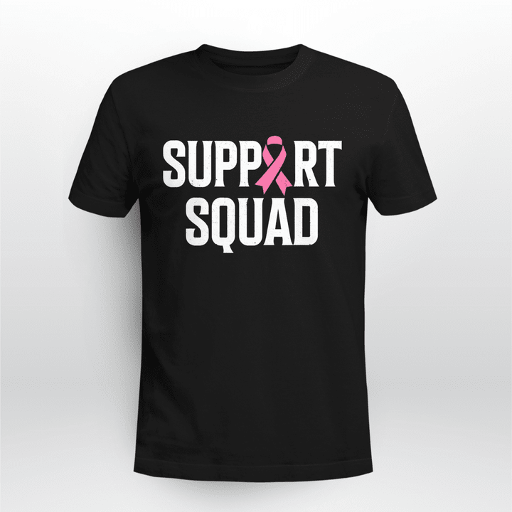 Breast Cancer Awareness Unisex T-shirt Support Squad