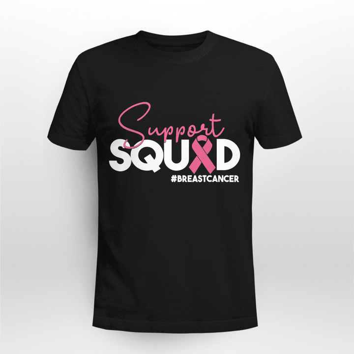 BC T-shirt Support Squad Pink Ribbon