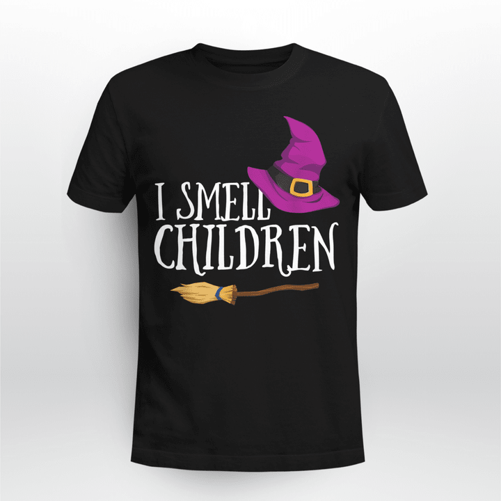 Halloween Teacher T Shirt I Smell Children