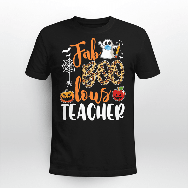 Halloween Teacher T Shirt FaBoolus