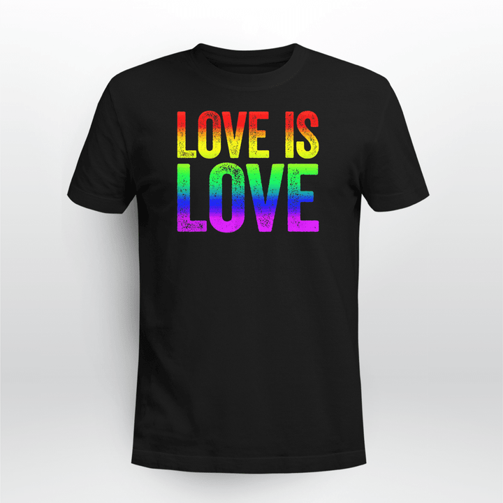 LGBTQ Classic T-shirt Love Is Love 2