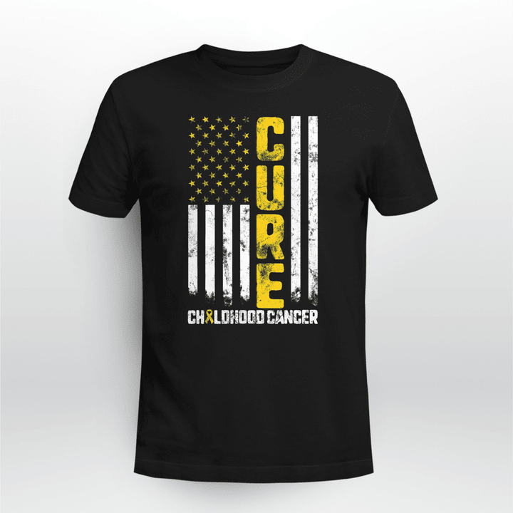 Childhood Cancer T-shirt Cure