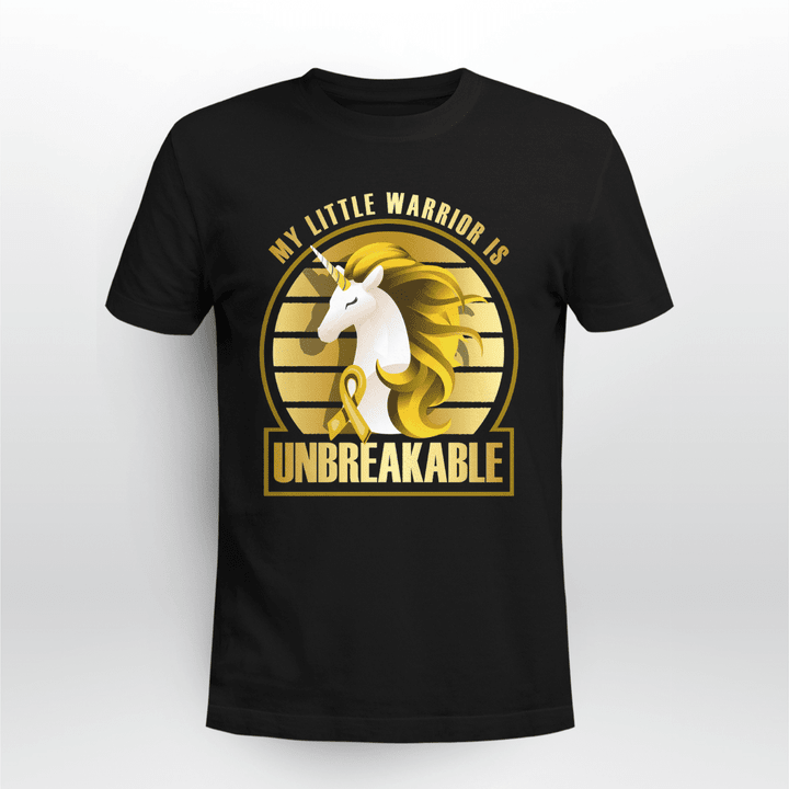 Childhood Cancer T-shirt Unbreakable