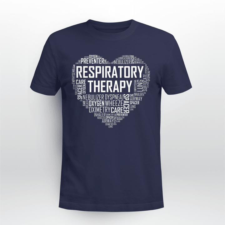 Respiratory Therapist Unisex T-shirt RT In My Heart