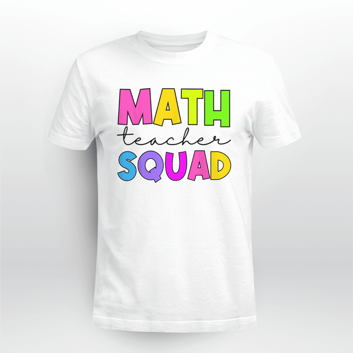 Math Teacher Squad T-Shirt