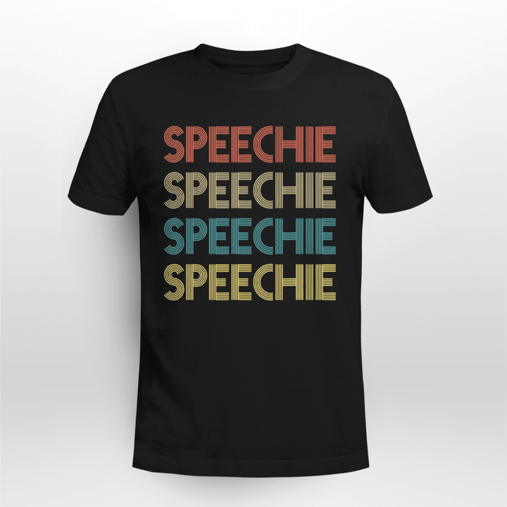 Speech Language Pathologist Unisex T-shirt SLP Speechie Colorful