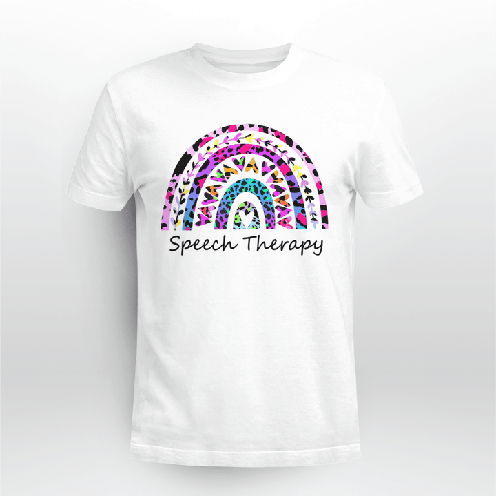 Speech Language Pathologist Unisex T-shirt SLP Colorful Rainbow Of Possibilities
