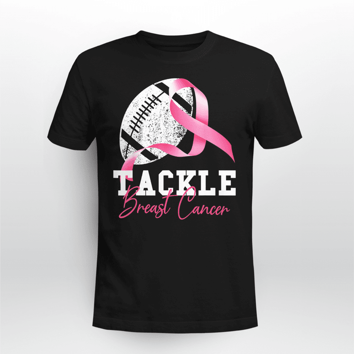 Breast Cancer Awareness Unisex T-shirt Tackle Breast Cancer