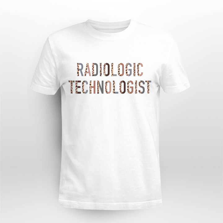 Rad Tech Classic T-shirt Leopard Radiologic Technologist
