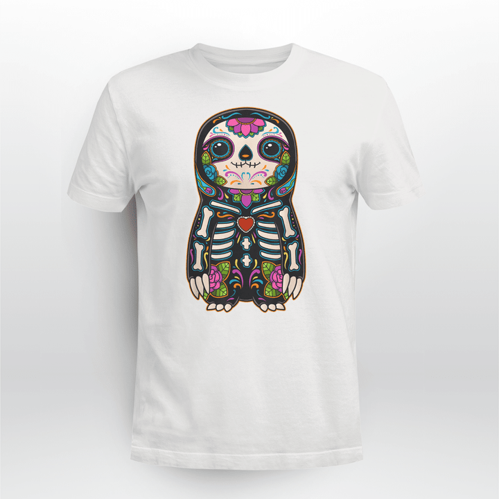 Day Of The Dead Classic T-Shirt Sloth