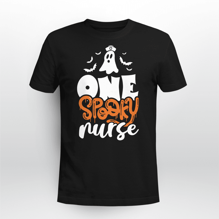 Nurse T-shirt One Spooky Nurse