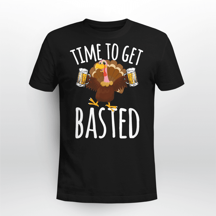 Thanksgiving T-shirt Get Basted