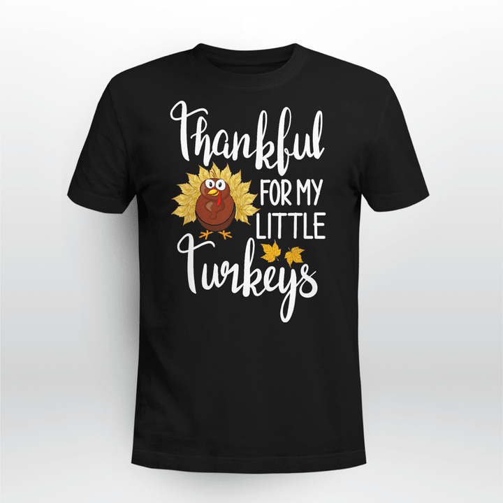 Thanksgiving T-shirt My Little Turkey