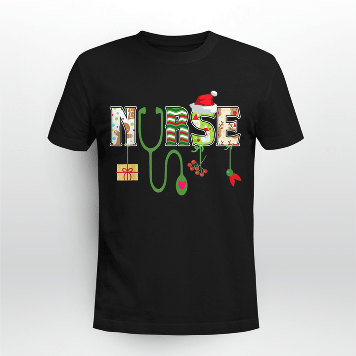 Nurse Classic T-shirt Christmas 2
