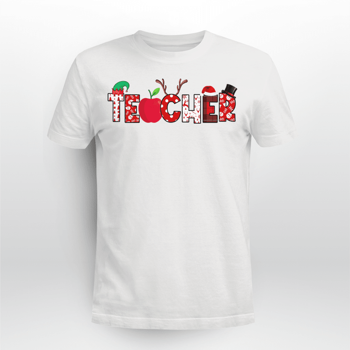 Teacher Christmas T-shirt & Sweatshirt