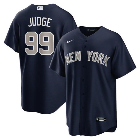 Aaron Judge New York Yankees Navy Jersey - All Stitched - Nebgift