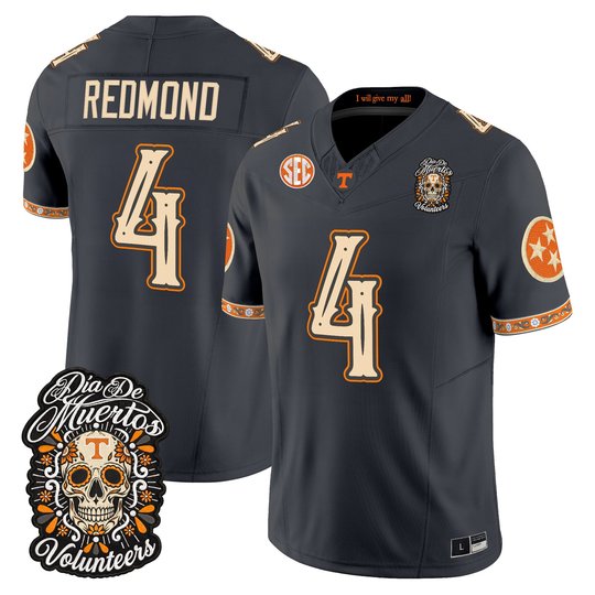Men's Tennessee Volunteers Día de los Muertos Vapor Limited Jersey - All Stitched