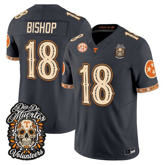 Men's Tennessee Volunteers Día de los Muertos Vapor Limited Jersey - All Stitched