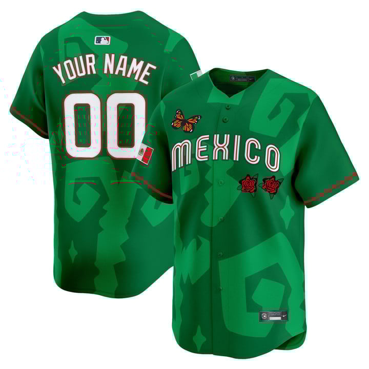 2025 Mexican Heritage x Sentrock Vapor Premier Limited Custom Jersey - All Stitched