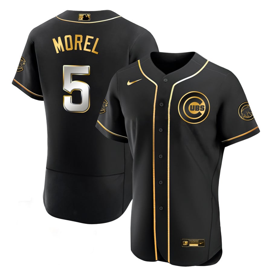 black and gold cubs jersey