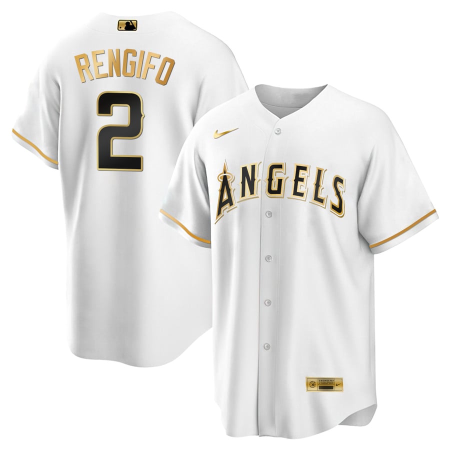 Men's Los Angeles Angels Black Limited & Gold Jersey - All Stitched -  Nebgift