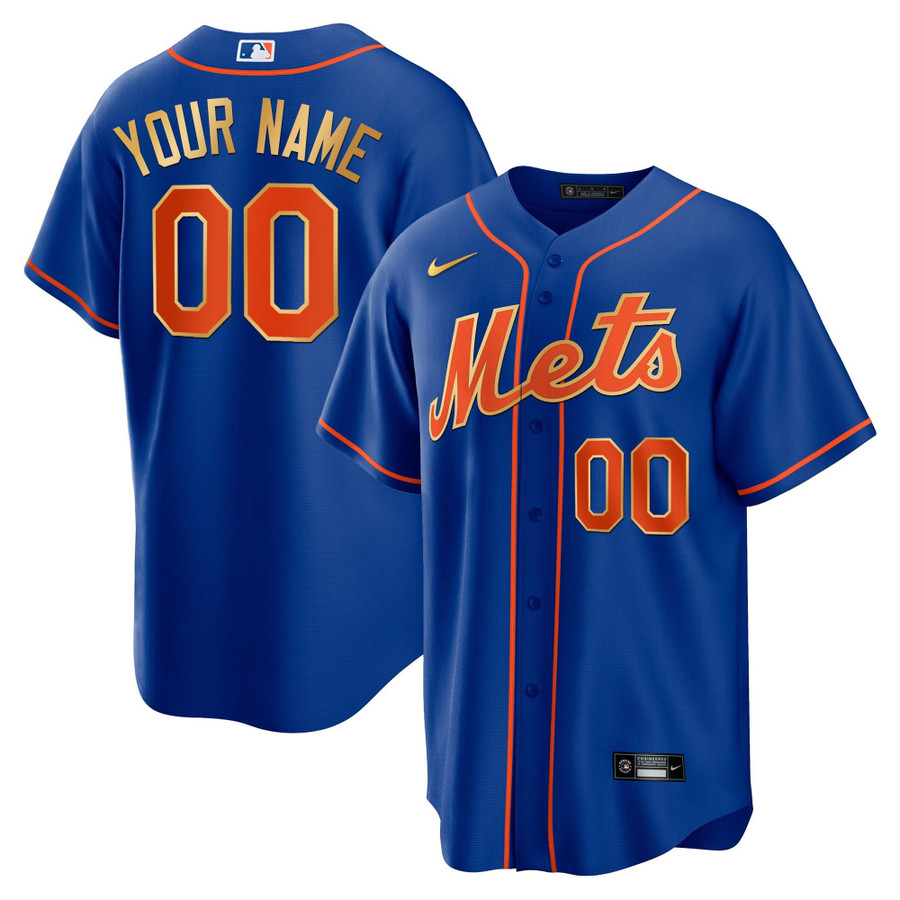 New Mets Gold Custom - All Stitched NebGift
