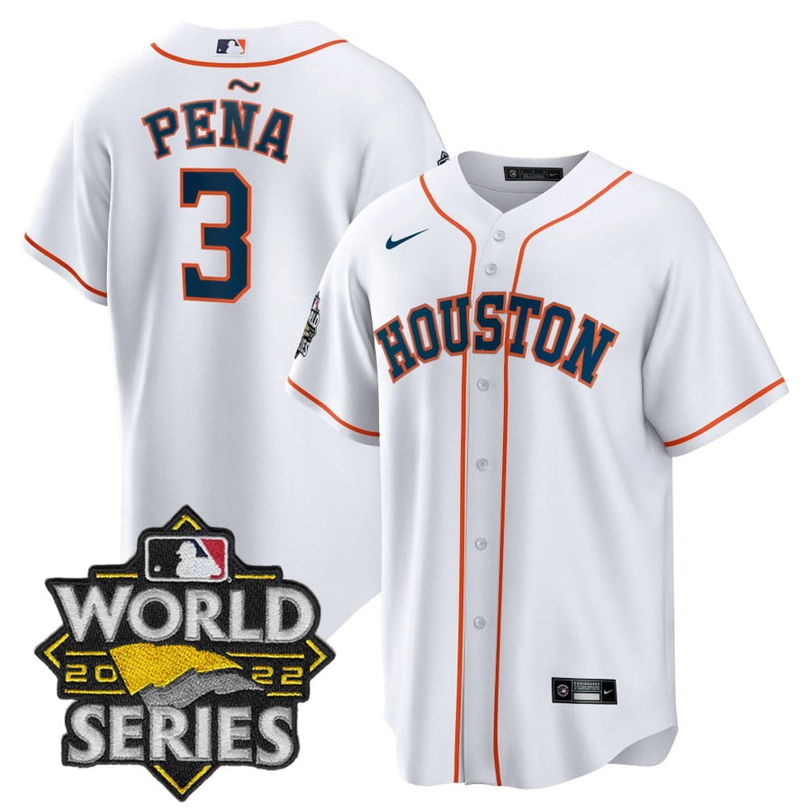 Men's Houston Astros World Series Limited Jersey - All Stitched