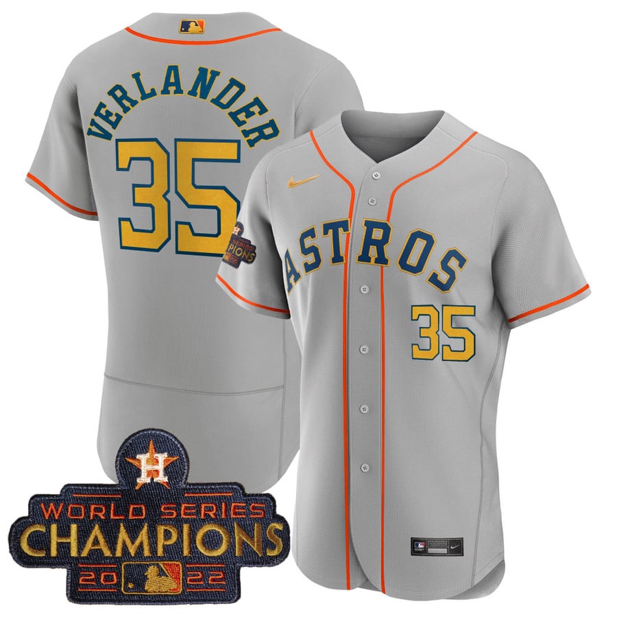 astros jersey with gold