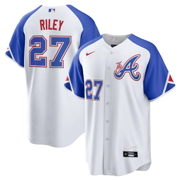 Austin Riley Atlanta Braves 2023 City Connect Jersey - All Stitched -  Nebgift