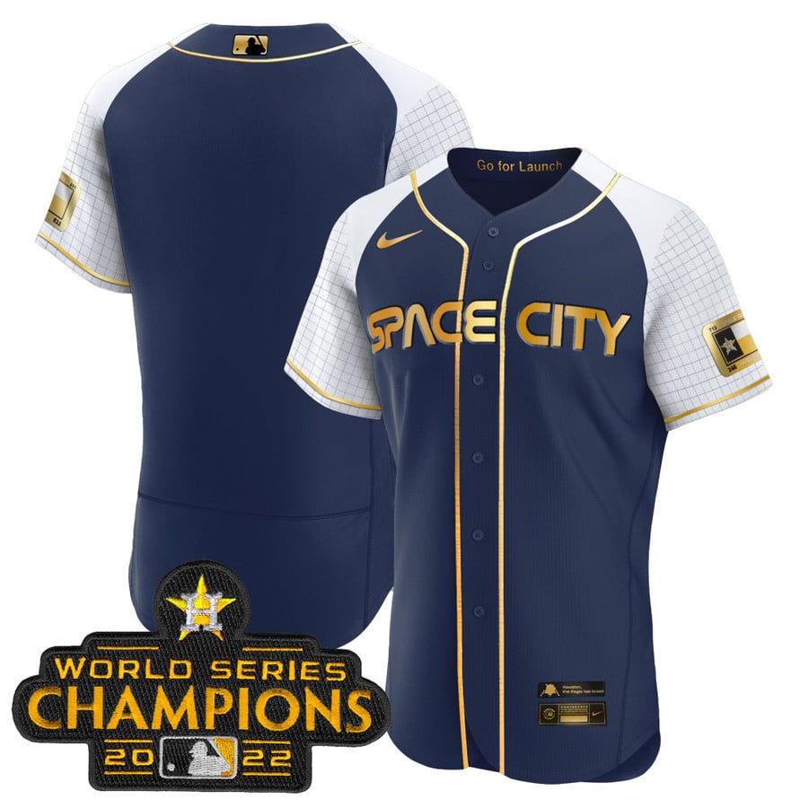 Men's Astros 2023 Space City Champions Cool Jersey – All Stitched