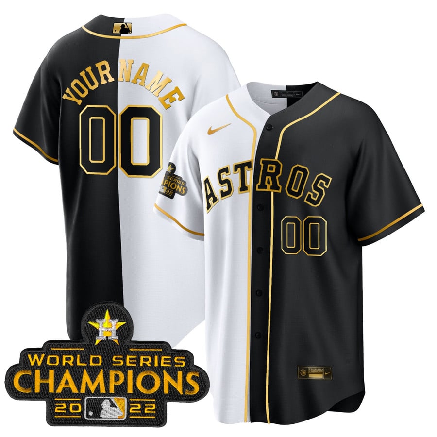 gold rush astros jersey