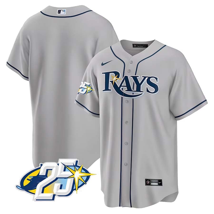 Tampa Bay Rays 25th Anniversary Embroidered Jersey Patch 2023 – Patch  Collection