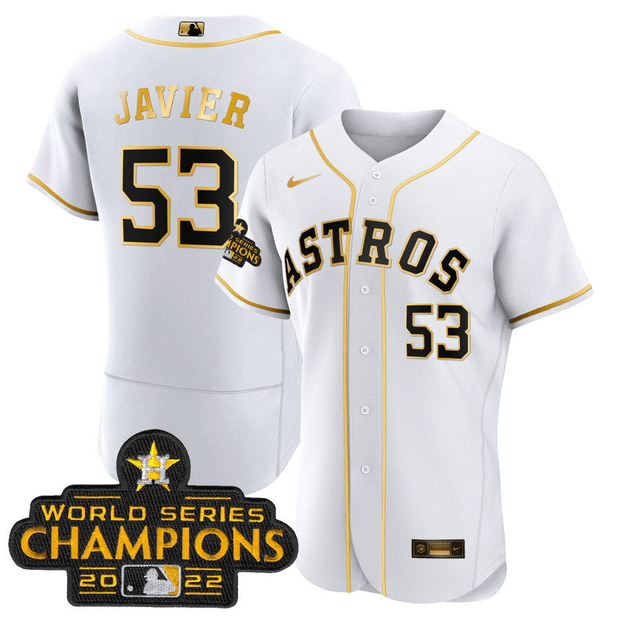 Men's Astros 2023 Gold Flex Base Collection Jersey – All Stitched