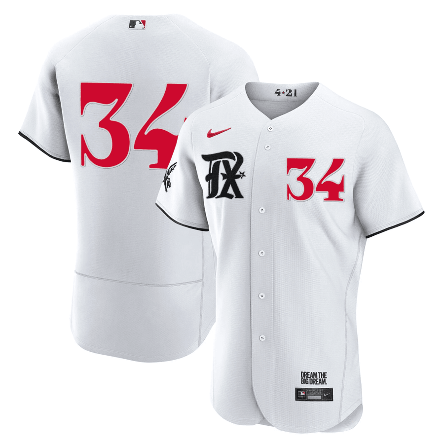 Men's Nike White Boston Red Sox Home Replica Team Jersey