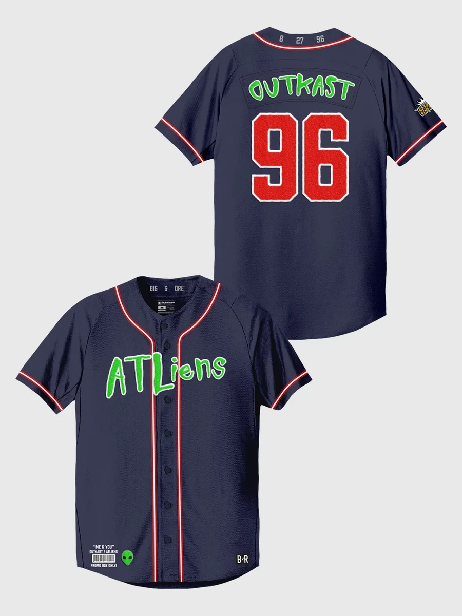 Men's Atlanta Braves Peaches n' Cream Jersey - All Stitched - Nebgift