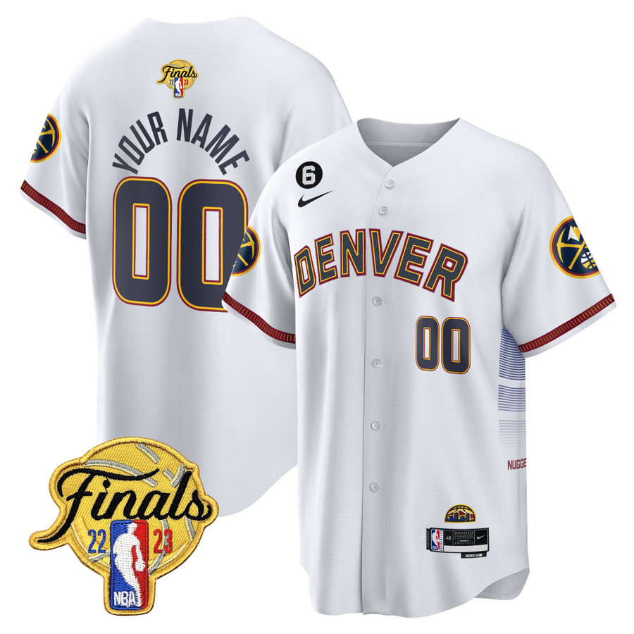 Denver Nuggets 2023 Finals Patch Collection Custom Jersey - All Stitch -  Nebgift