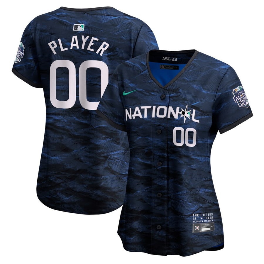 National League 2023 MLB All-Star Game Royal Custom Jersey - All