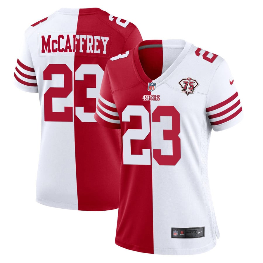 mccaffrey black 49ers jersey