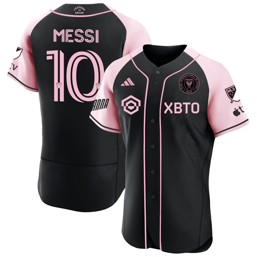 Lionel Messi Inter Miami Flex Base Jersey - All Stitched - Nebgift