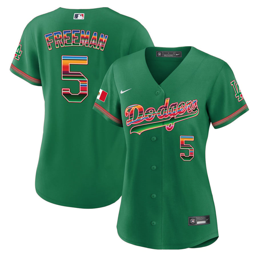 green dodgers jersey