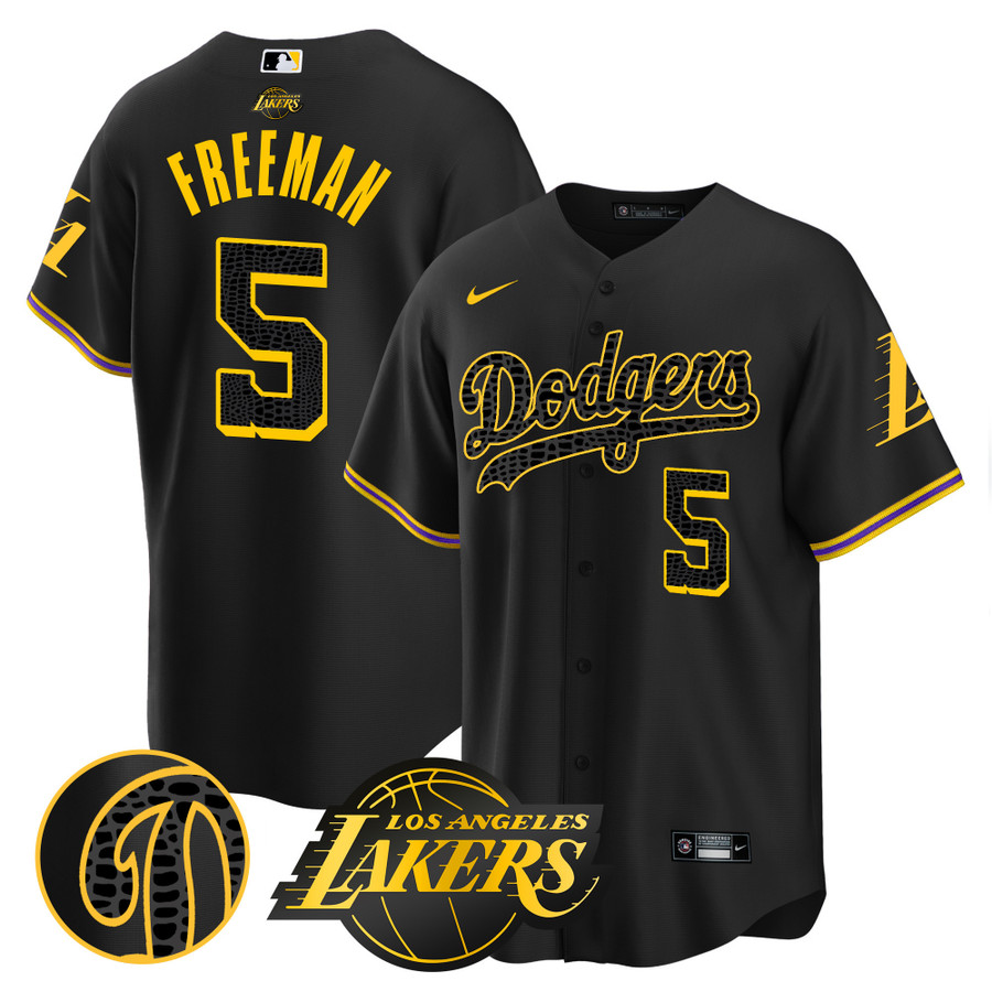 Men's Dodgers Bryant & Vin Patch Cool Base Mamba Jersey - All Stitched -  Vgear